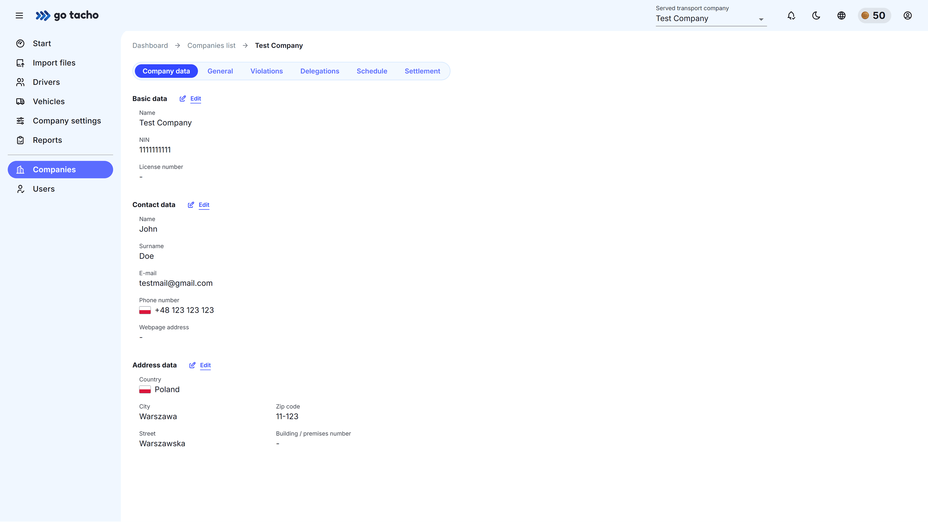CompaniesScreenshot