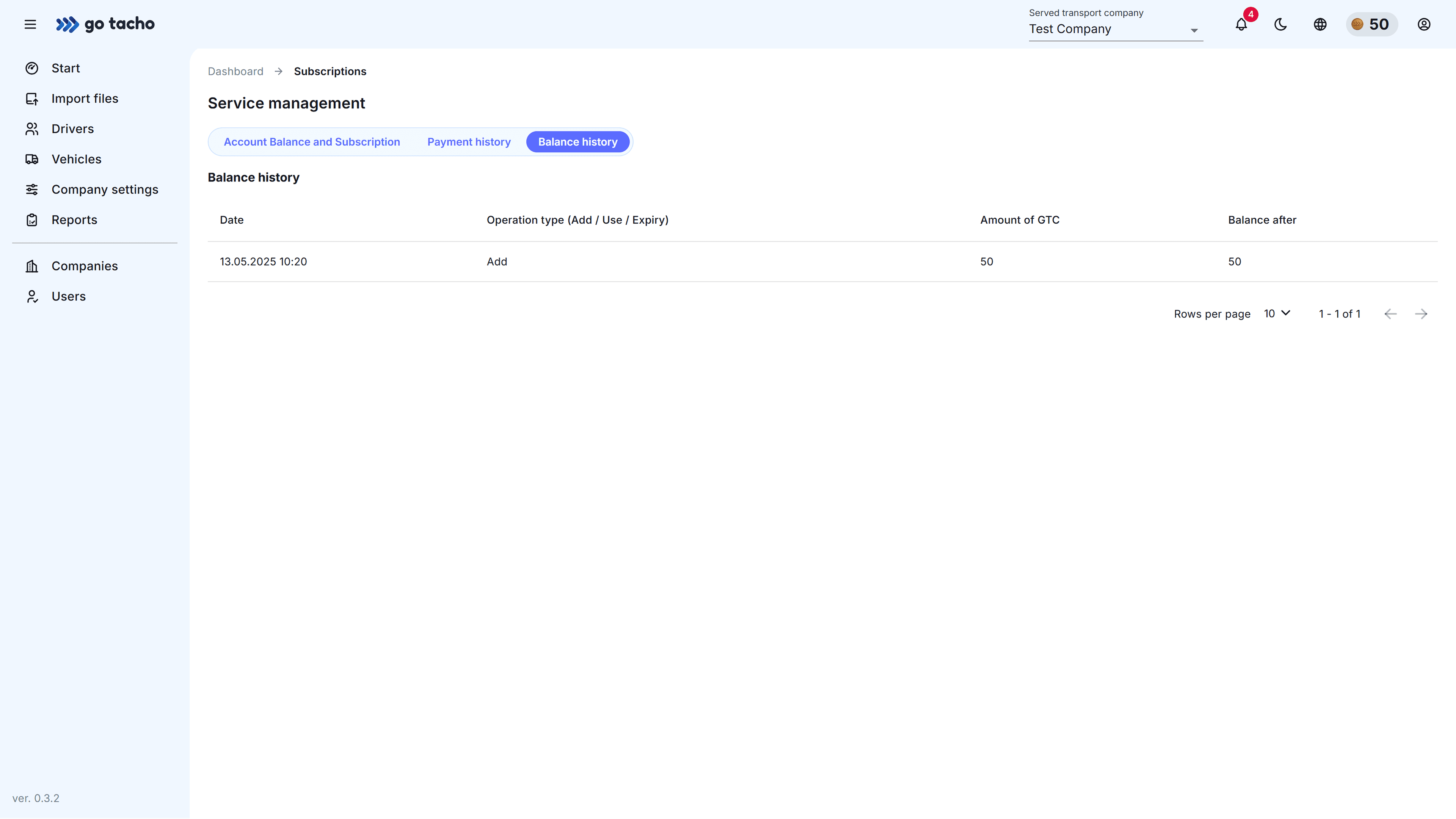 SubscriptionsScreenshot