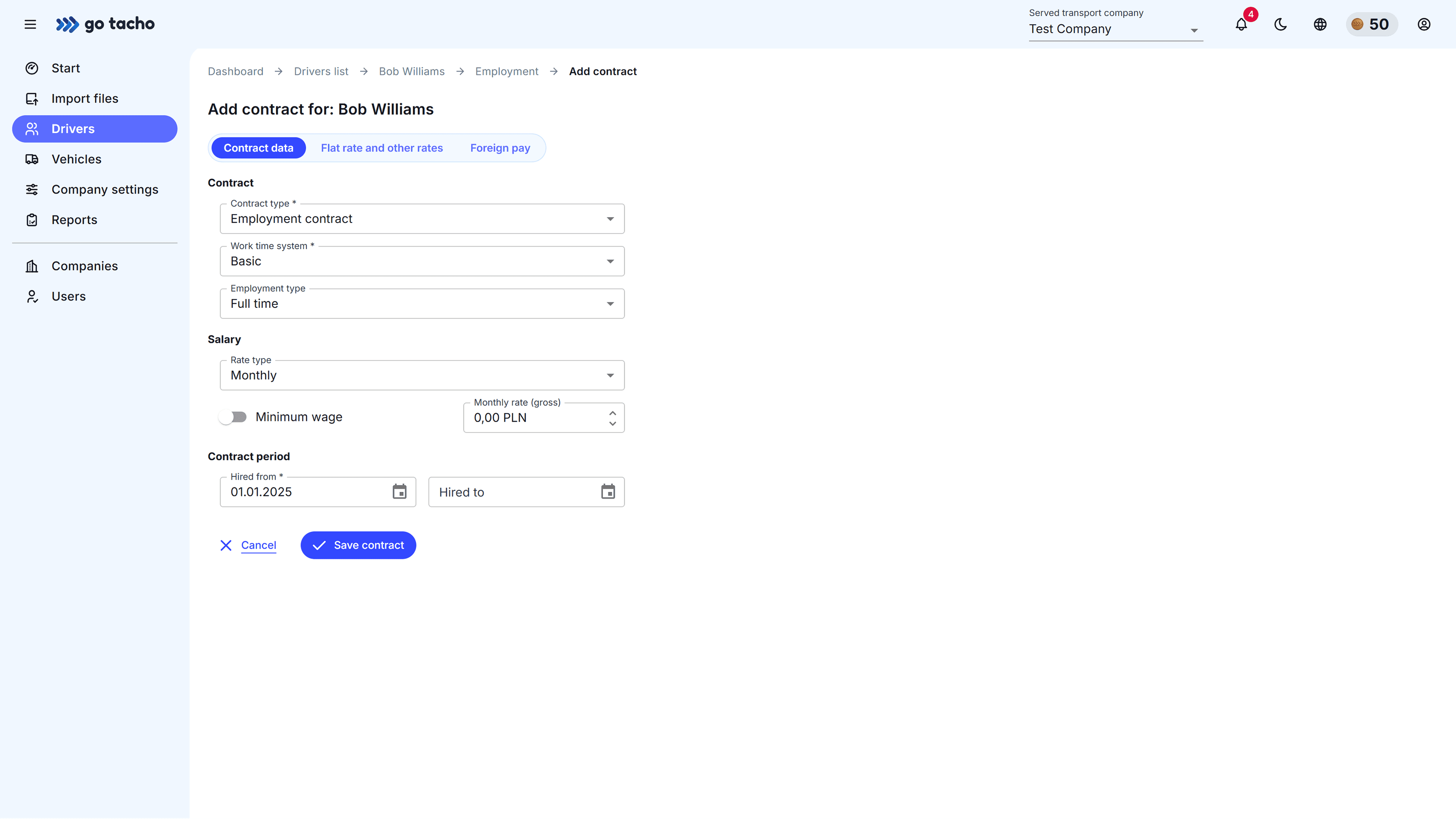 EmploymentScreenshot
